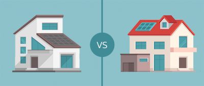 太阳能屋顶瓦片vs太阳能电池板