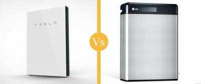 太阳能电池比较:特斯拉Powerwall vs LG Chem Resu